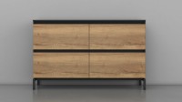 Beste Beute Cube Sideboard Würfel 160x44x108 cm