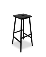 Beste Beute Hocker Black Series BB-6 schwarz lackierte Eiche