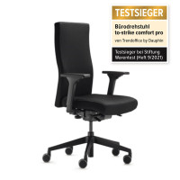 Trend Office SK 9248 pro SY2 Drehstuhl to-strike (comfort) schwarz - TESTSIEGER