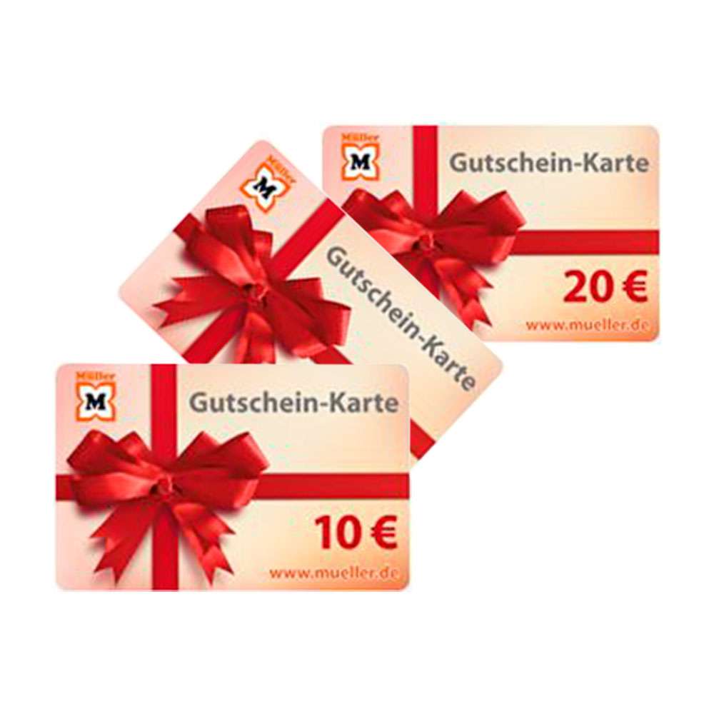 Müller Drogerie Gutschein-Karte 10 Euro | Gutscheine | Nützliches im